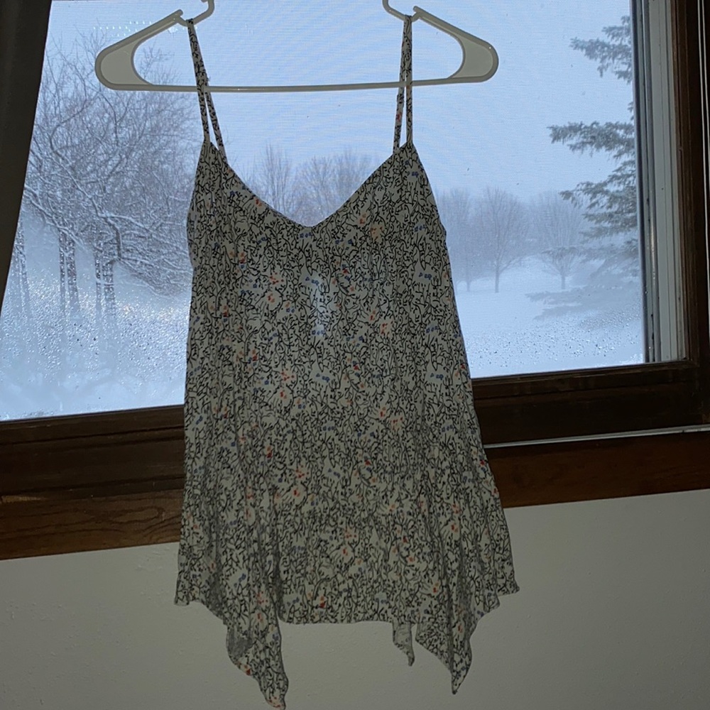 Floral tank top